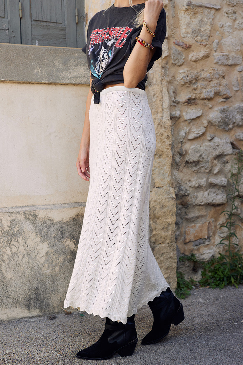 Lou Lou Knit Midi Skirt