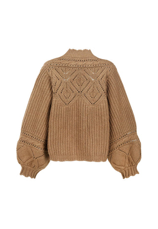 Mulberry Knit Cardigan